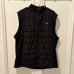 Callaway Men's Quilted Black Vest